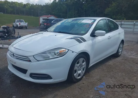 2016 Dodge Dart Se from USA, damaged, VIN 1C3CDFAA2GD755668